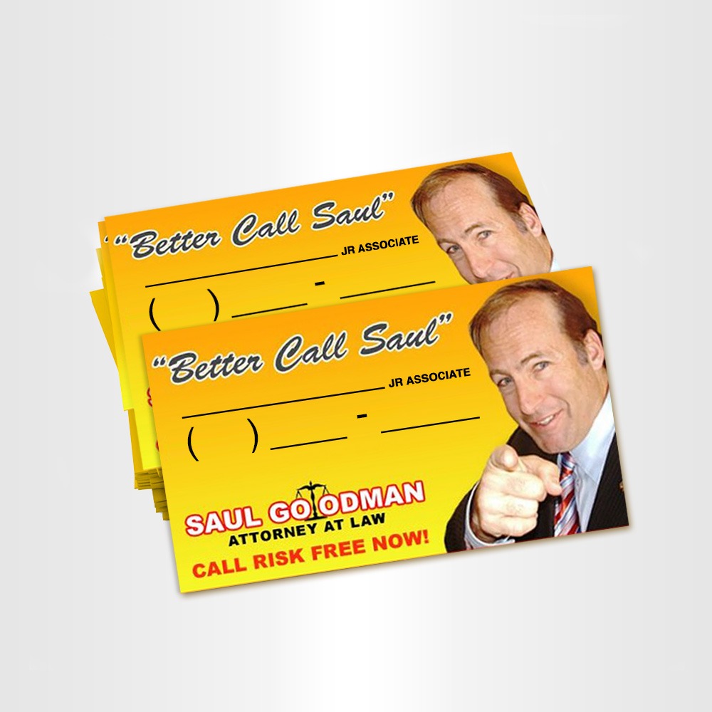 BETTER CALL SAUL BUSINESS CARDS