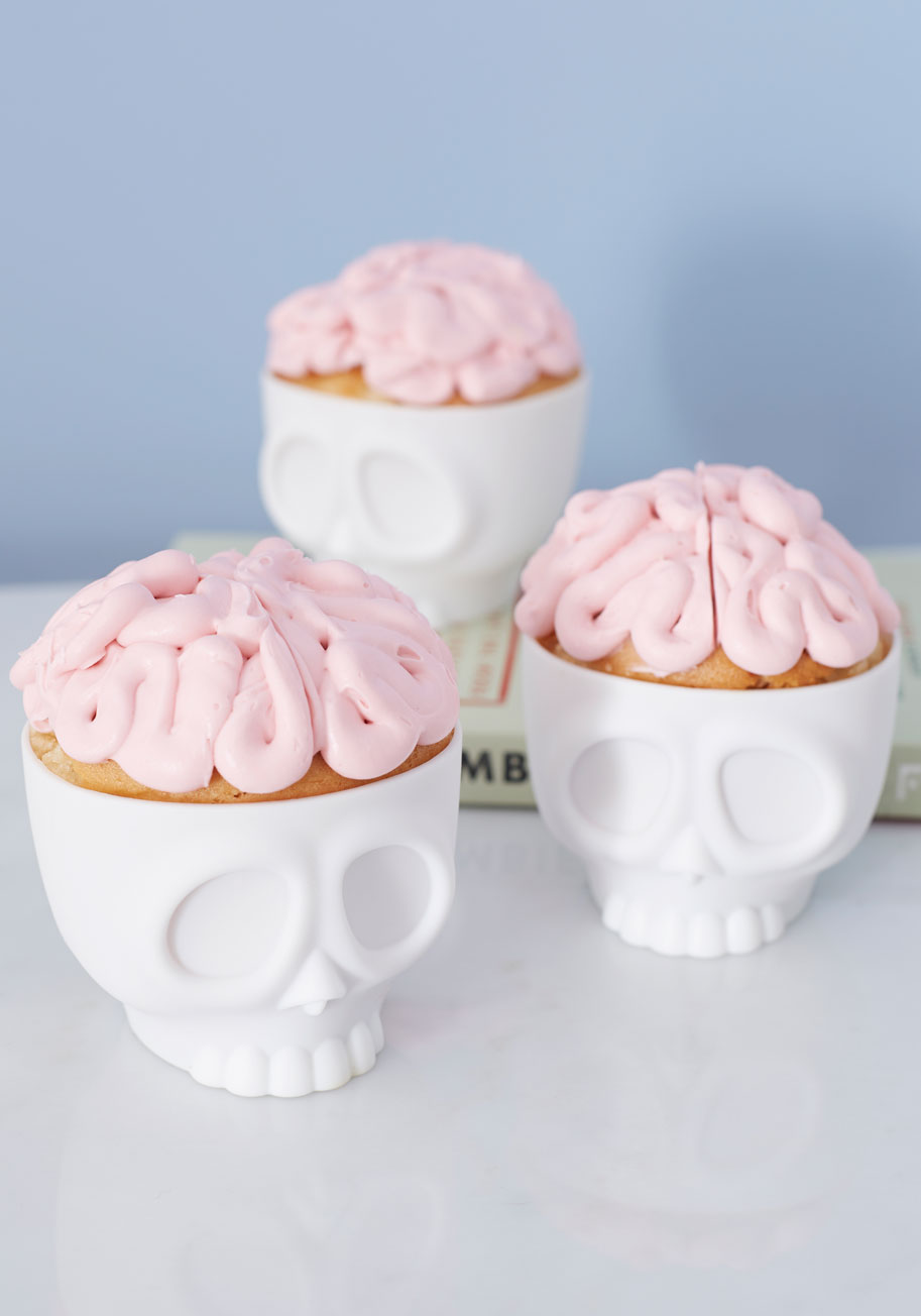 Baking on the Brain Cupcake Molds